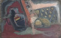 FINE: Still Life Painting by G. Braque / Oil Canvas Artwork 1960s  / Signed