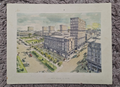 LA PORTE OCEANE - FRENCH COLORED ENGRAVING