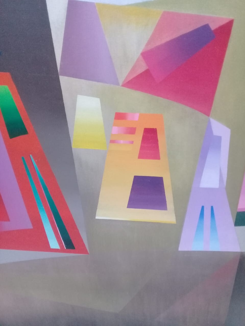 MILNER CAJAHUARINGA / Oil Canvas Painting 1991 / "Pariaqaqa"