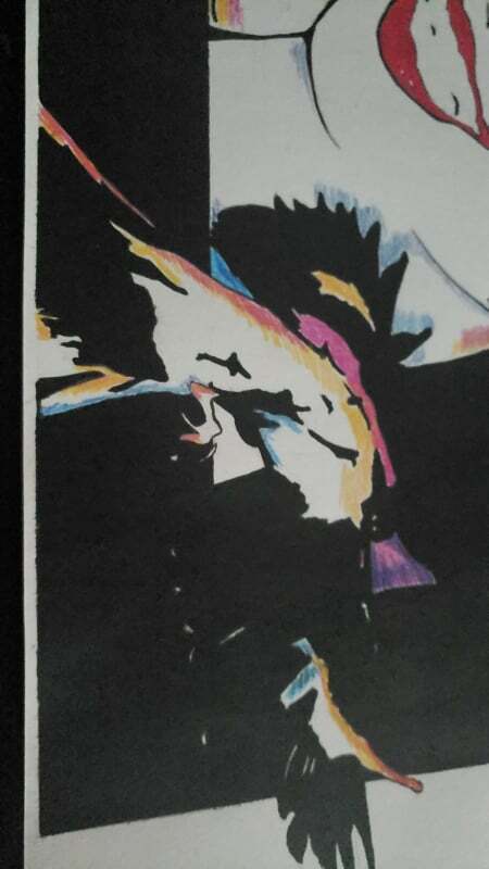 Patrick Nagel - "Untitled" / Colored & Mixed Media / A1 / After
