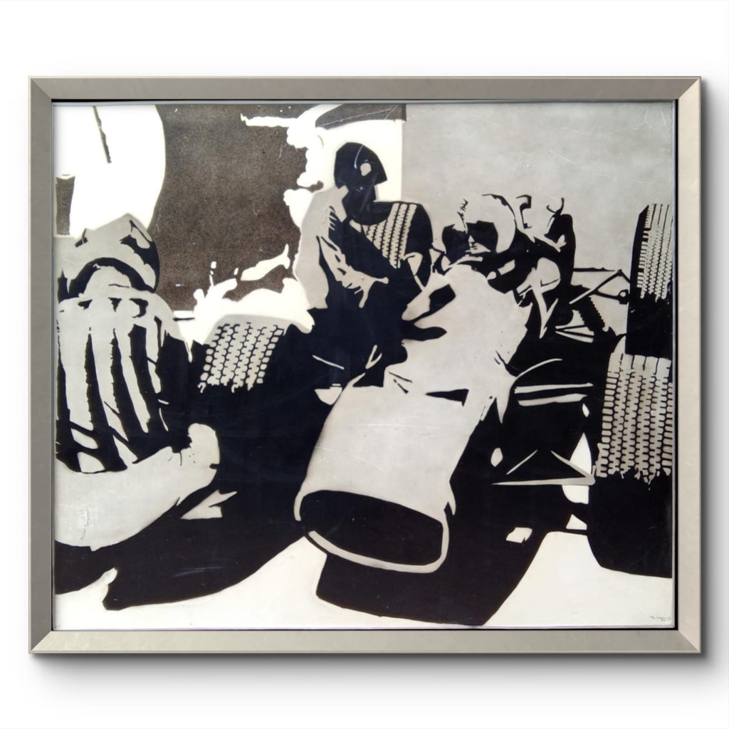 POP ART 1969 - LUIS ZEVALLOS HETZEL (1933 - 2022) Oil Masonite