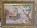 Original Fine  Watercolor Painting / Circa: 1880 - 1900 / Antique / Super Rare