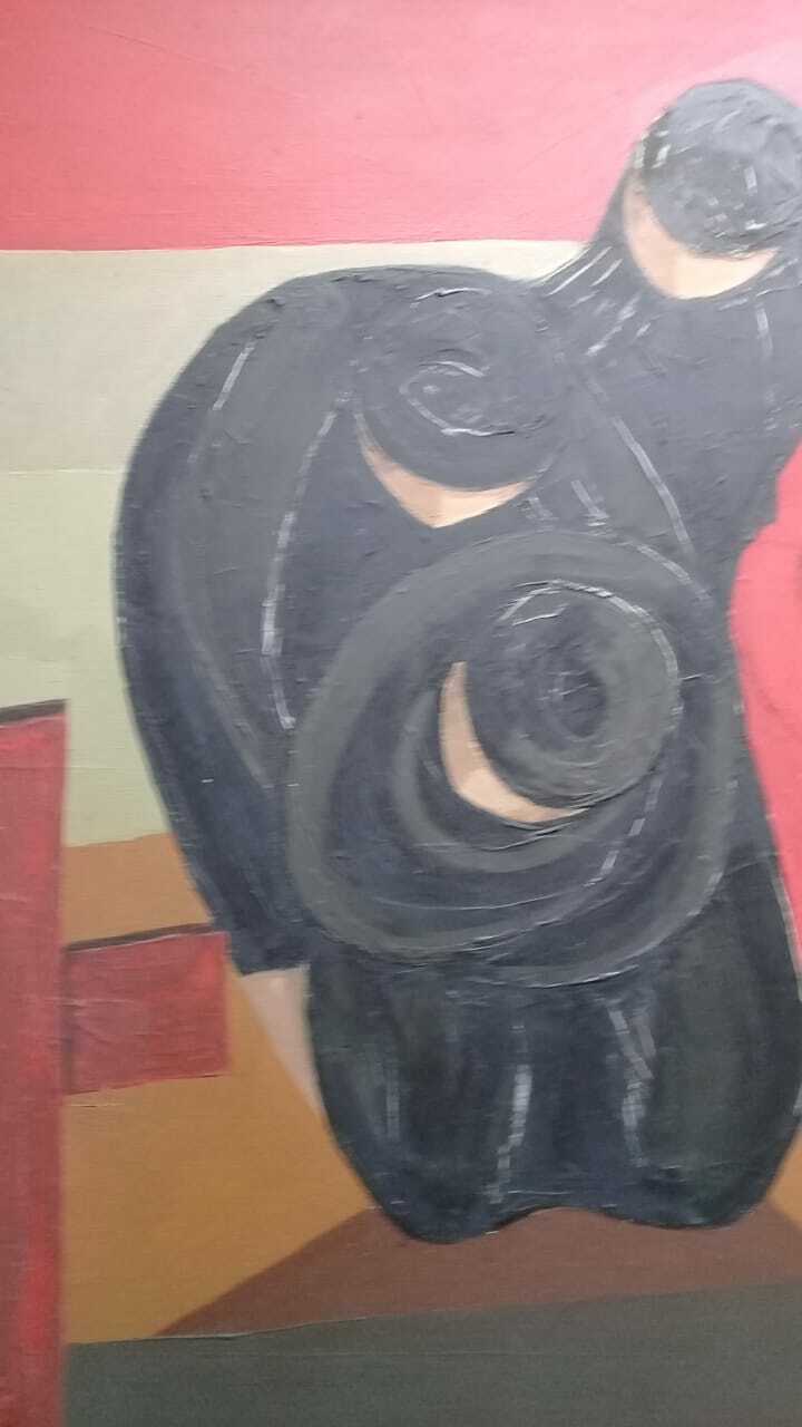 Contemporary Art Style  - Oil Canvas Painting