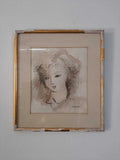 Contemporary Peruvian Master -  Miguel Wetzell - Oil on Paper Painting / Signed