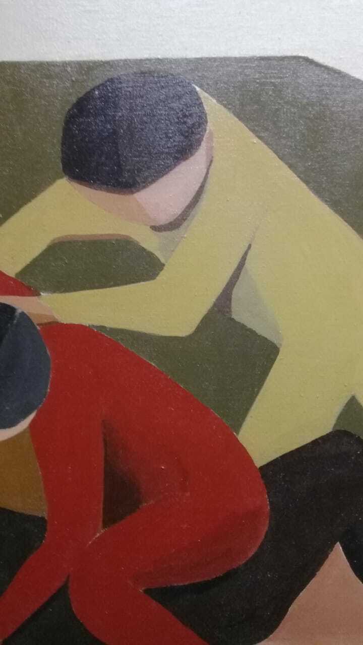 Amazing Oil Painting : VILMA MIGLIO - Contemporary Surrealism artwork / Auction