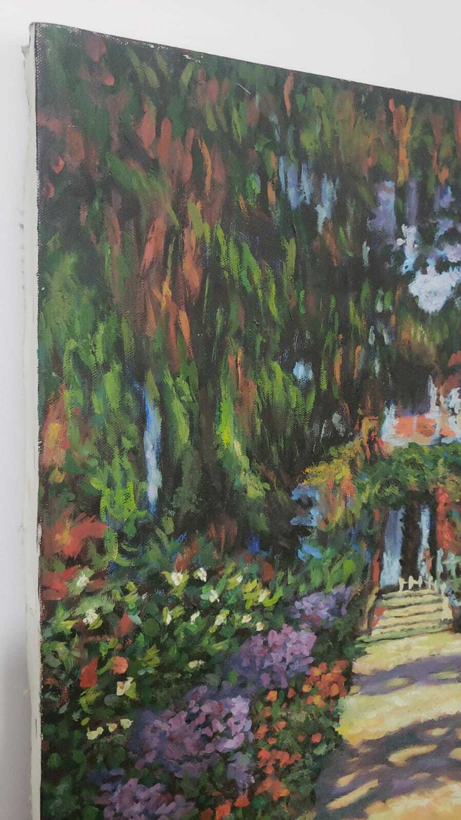 ORIGINAL Style of Joaquín Sorolla / Beautifull Landscape / Oil canvas painting 