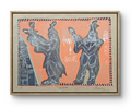 Pablo Picasso "manner of" - Colored engraving P/A - Signed & Dated 43