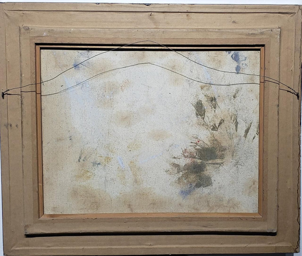 Contemporary Abstract Painting - Oil canvas : ZAVALETA - Signed / COA