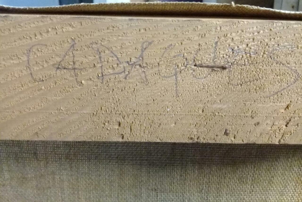 Antique Oil Painting signed: LL.Forns / Very rare landscape / Provenance
