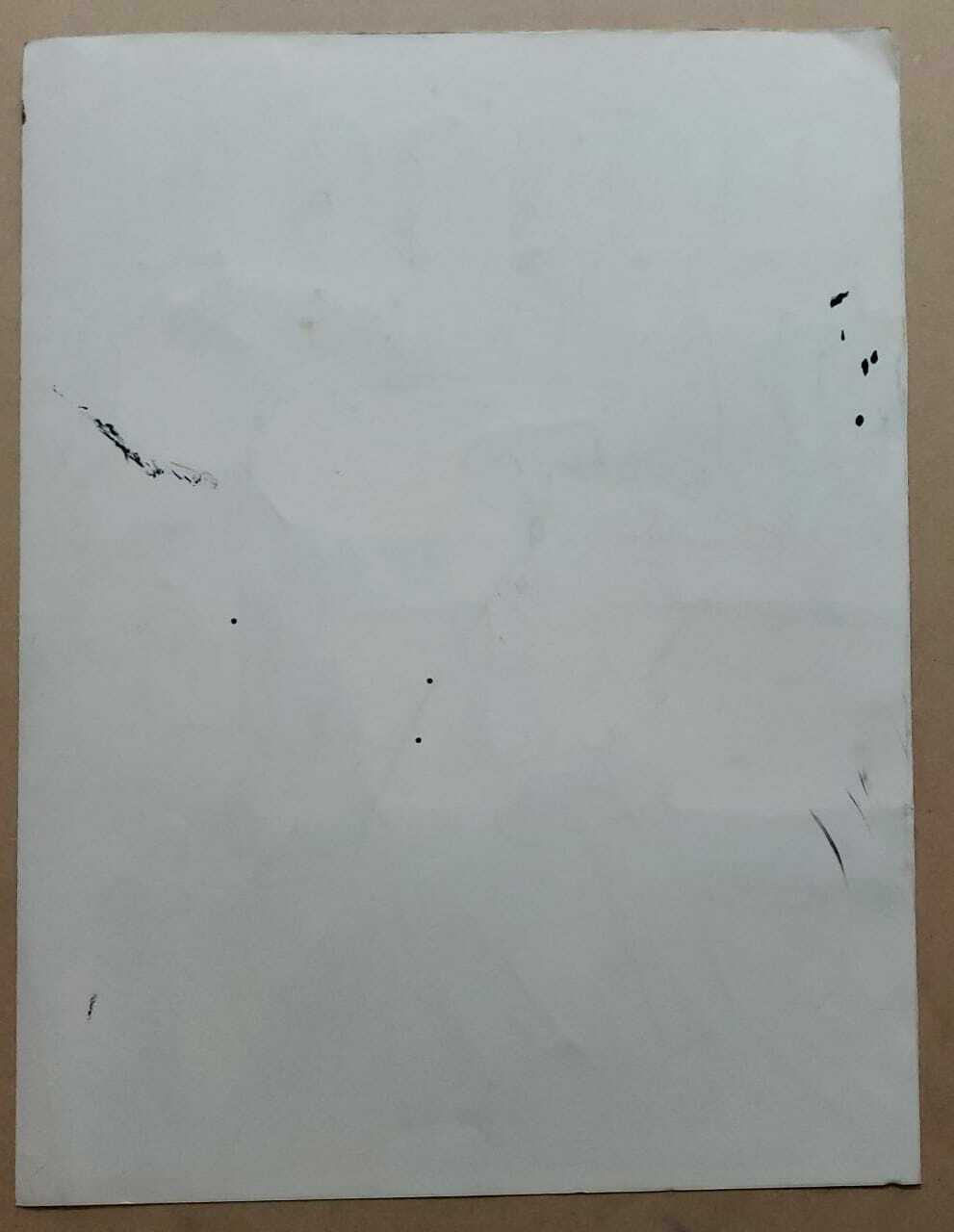 ATTRIB Salvador Dalí - Antique Painting on Paper / Style of Spanish Master / A1