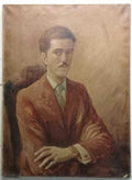 FINE Antique Master Painter Signed 1958 - Amazing Portrait / Oil Canvas Painting