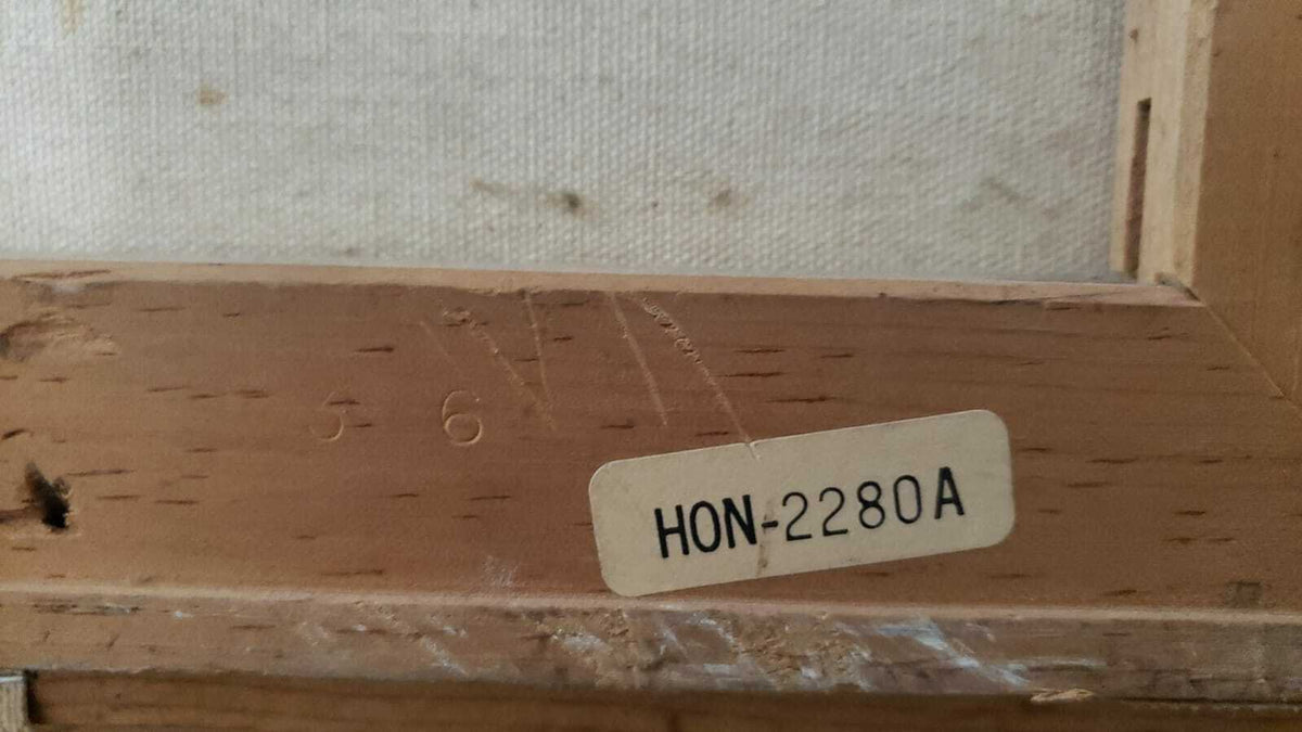 Paul Blaine Henrie 1932 - 1999 / Knife Pallet /  Signed & Titled