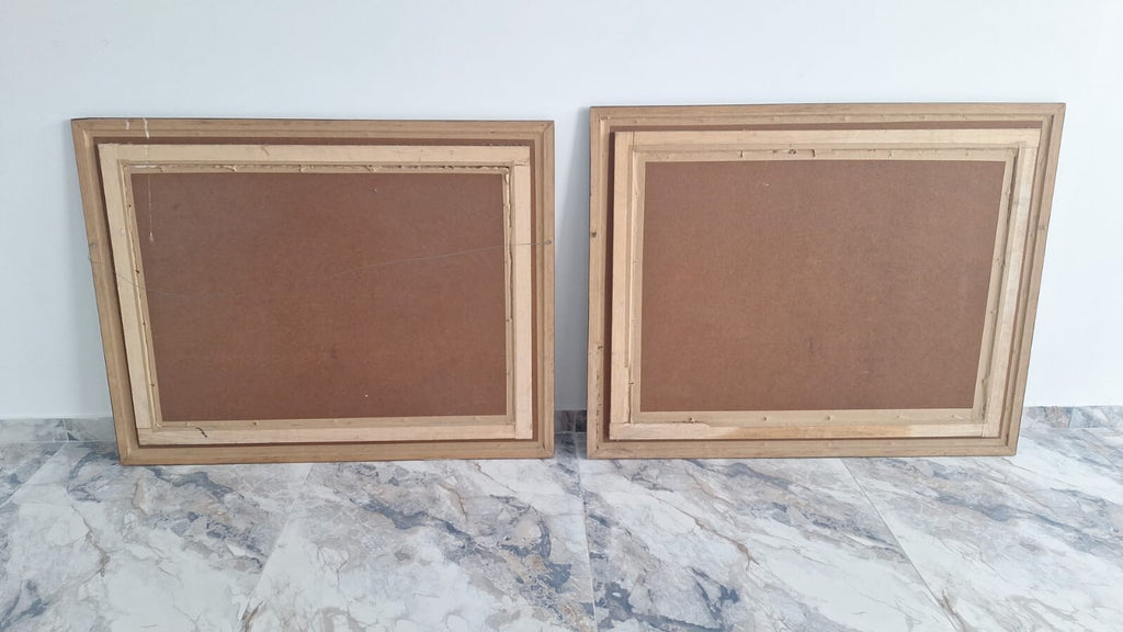Contemporay Oil Canvas painting  / Signed by the artist