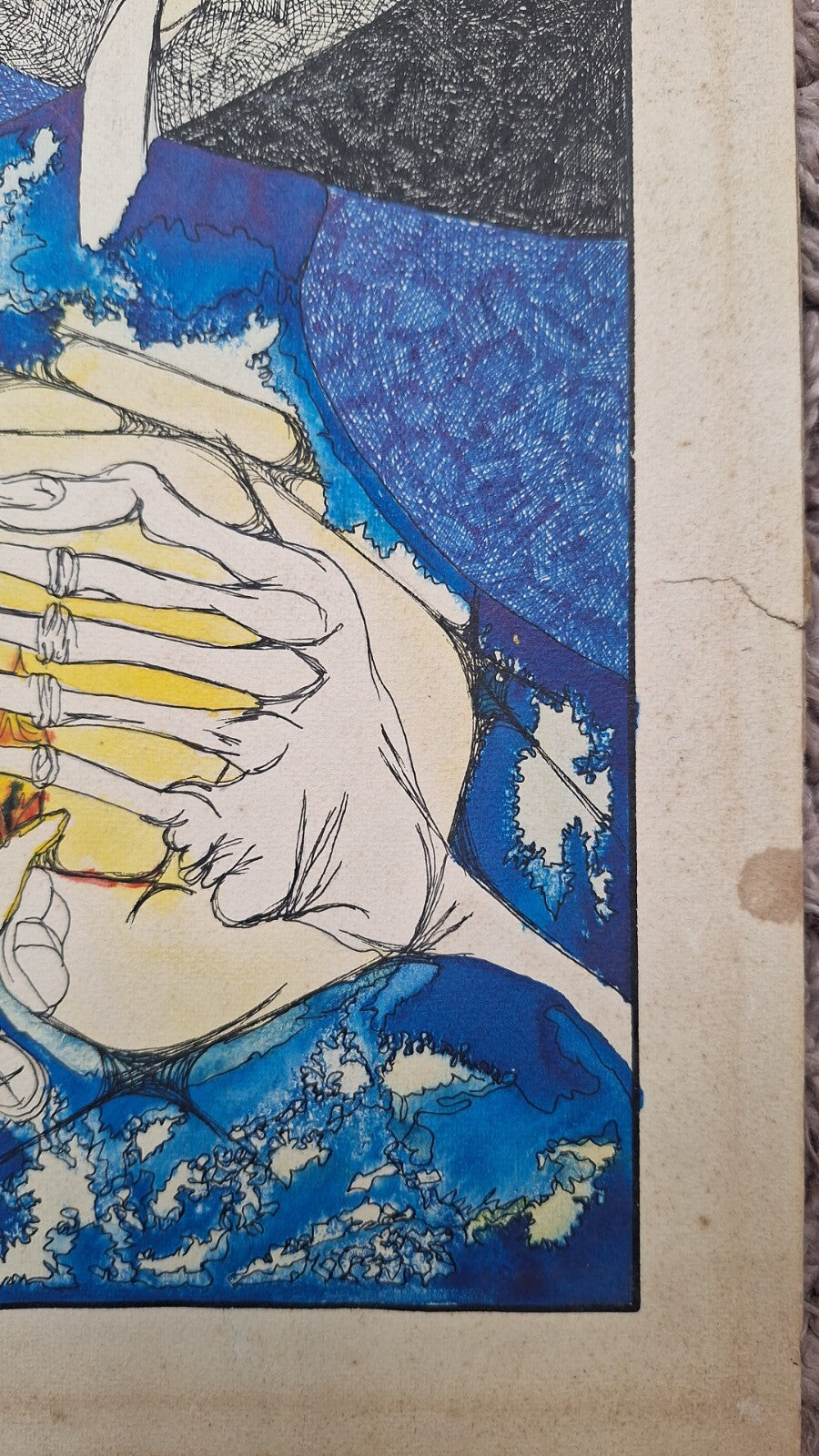 Luis Moscol - JAPANESE DESING - Ink & Pigment / UNIQUE