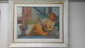 Luis Lizares - Oil canvas painting / Signed / "ODALISCA"