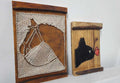 Two pair "HILOGRAMA" 1990s Pieces / Horse & Cat / Very Decorative Art 