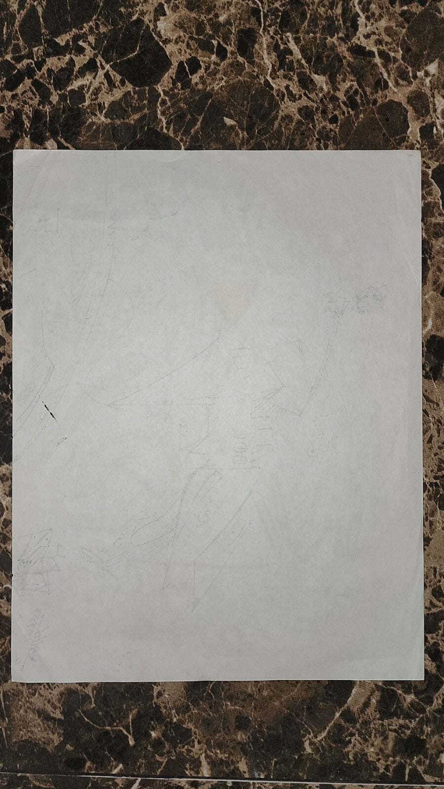 FINE: KAHN 1983 - Ink on Cardboard / Surrealist Art - Super Rare / Amazing Piece