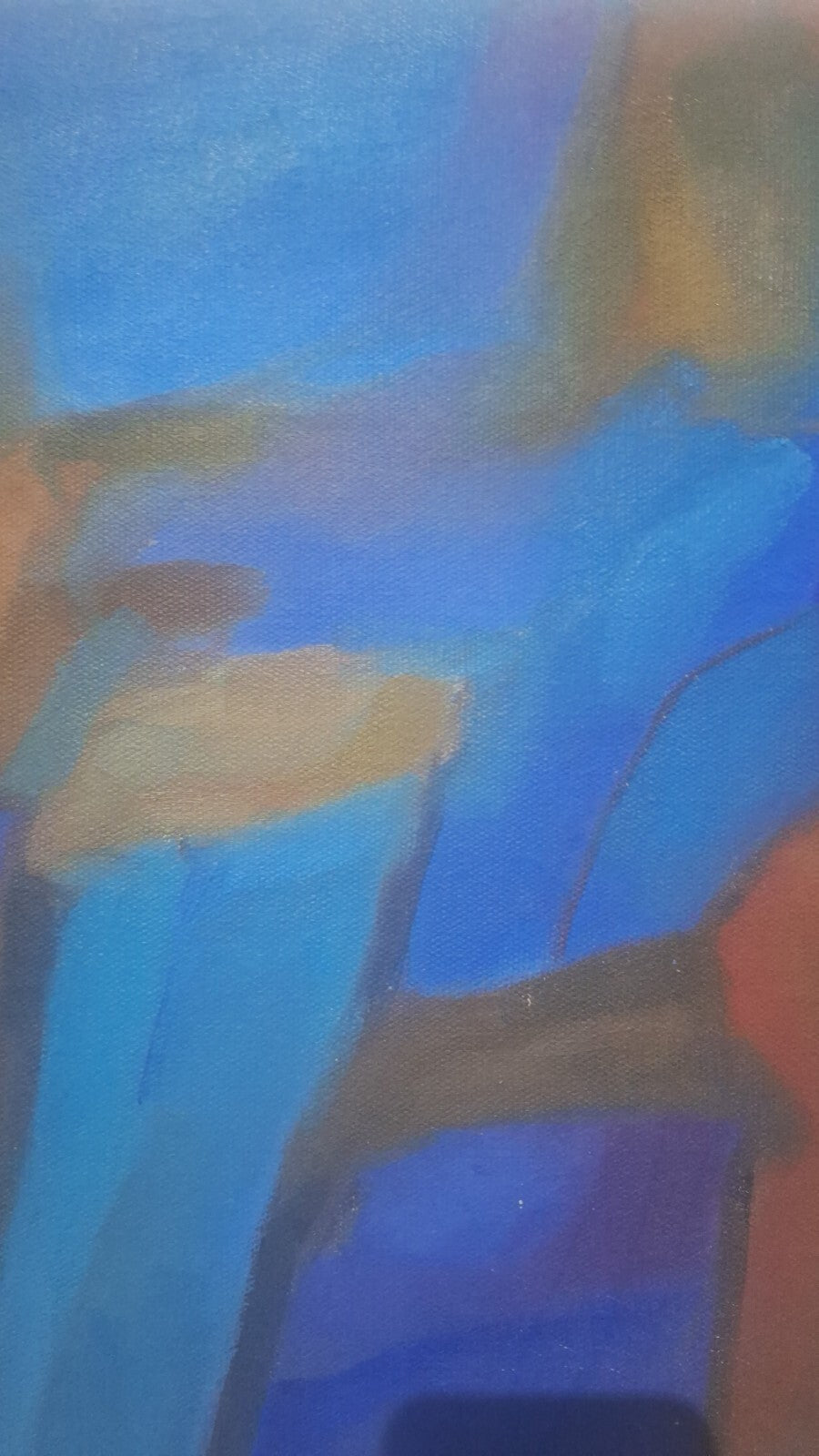 Alvaro Benitez "Oceano" - Oil Canvas painting / signed / Contemporary art