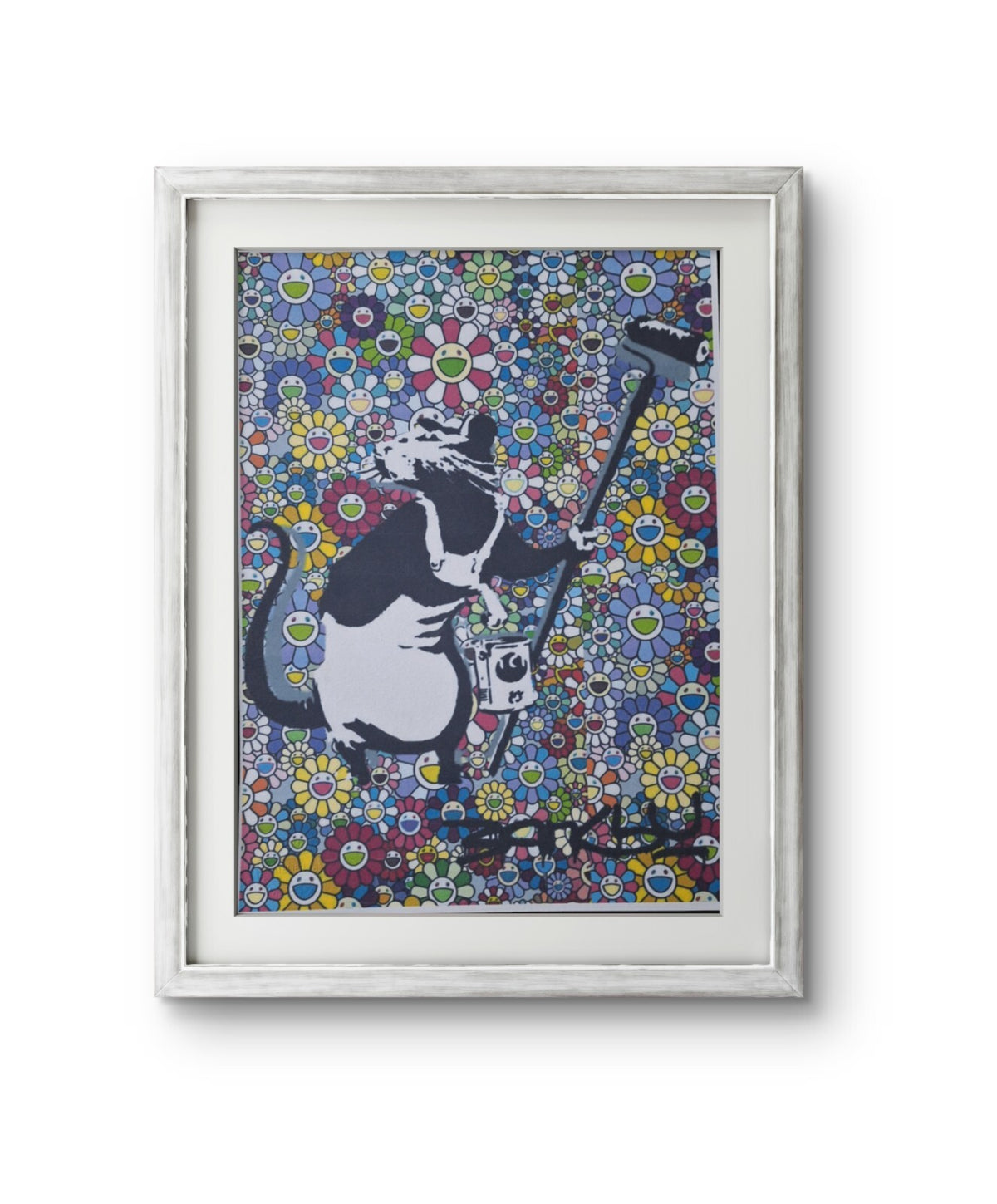 Paradise Gallery: BANKSY / MURAKAMI Limited edition 1/3 FINE Art Printing