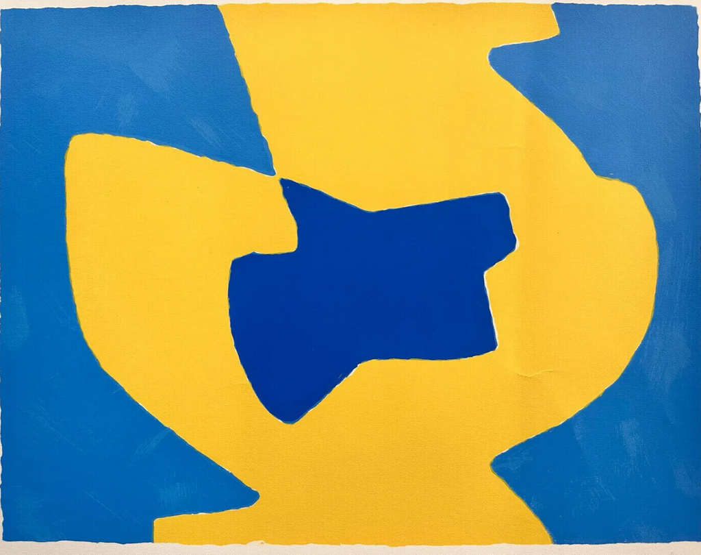 Serge Poliakoff - Original Lithograph 1963 / Signed and numered / Russian Master