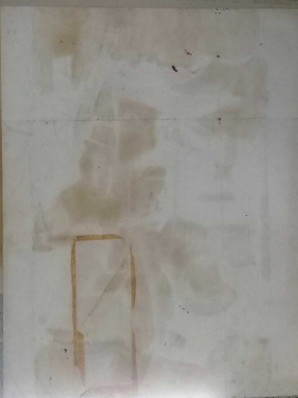 SALVADOR DALI - Antique Oil on cardboard / Amazing Composition - FINE ART