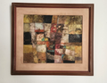 FINE ART: LUIS YAMAMOTO "Yamik" Oil On Masonite / Signed  / Amazing Abstract t