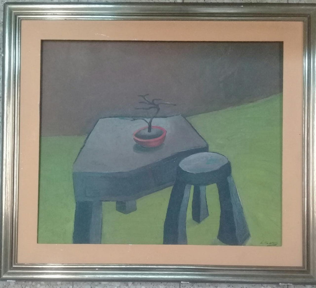 Amazing! FINE ART Master: Luis Lizares 1982 - Oil Canvas Painting / Very Rare