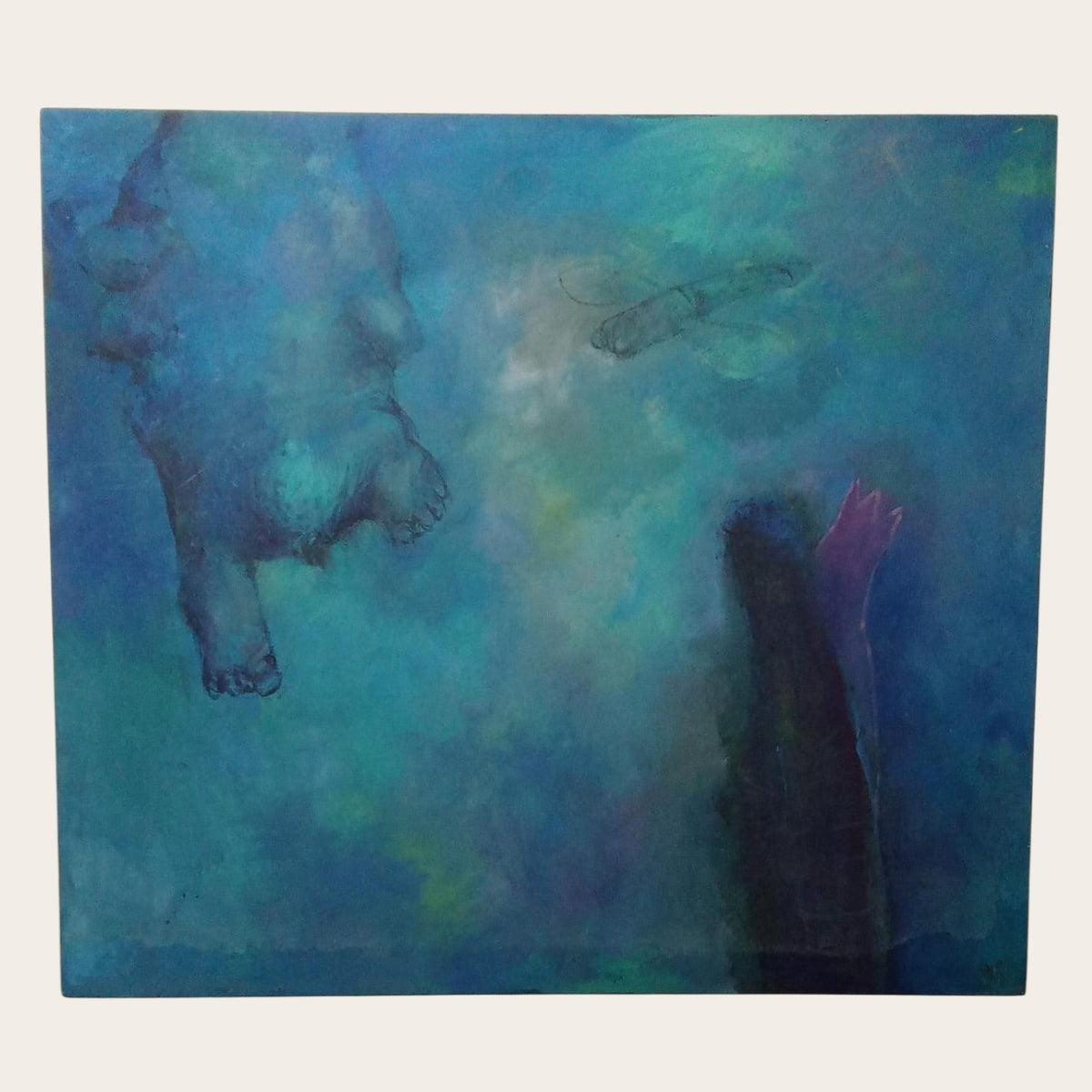 Original Acrylic on Canvas – Contemporary Latin American Art – Vladimir Ramos