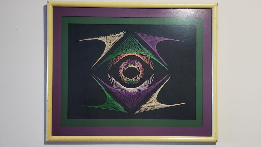 Vintage String Art / Hilography / Amazing / Awesome " The all-seeing eye"