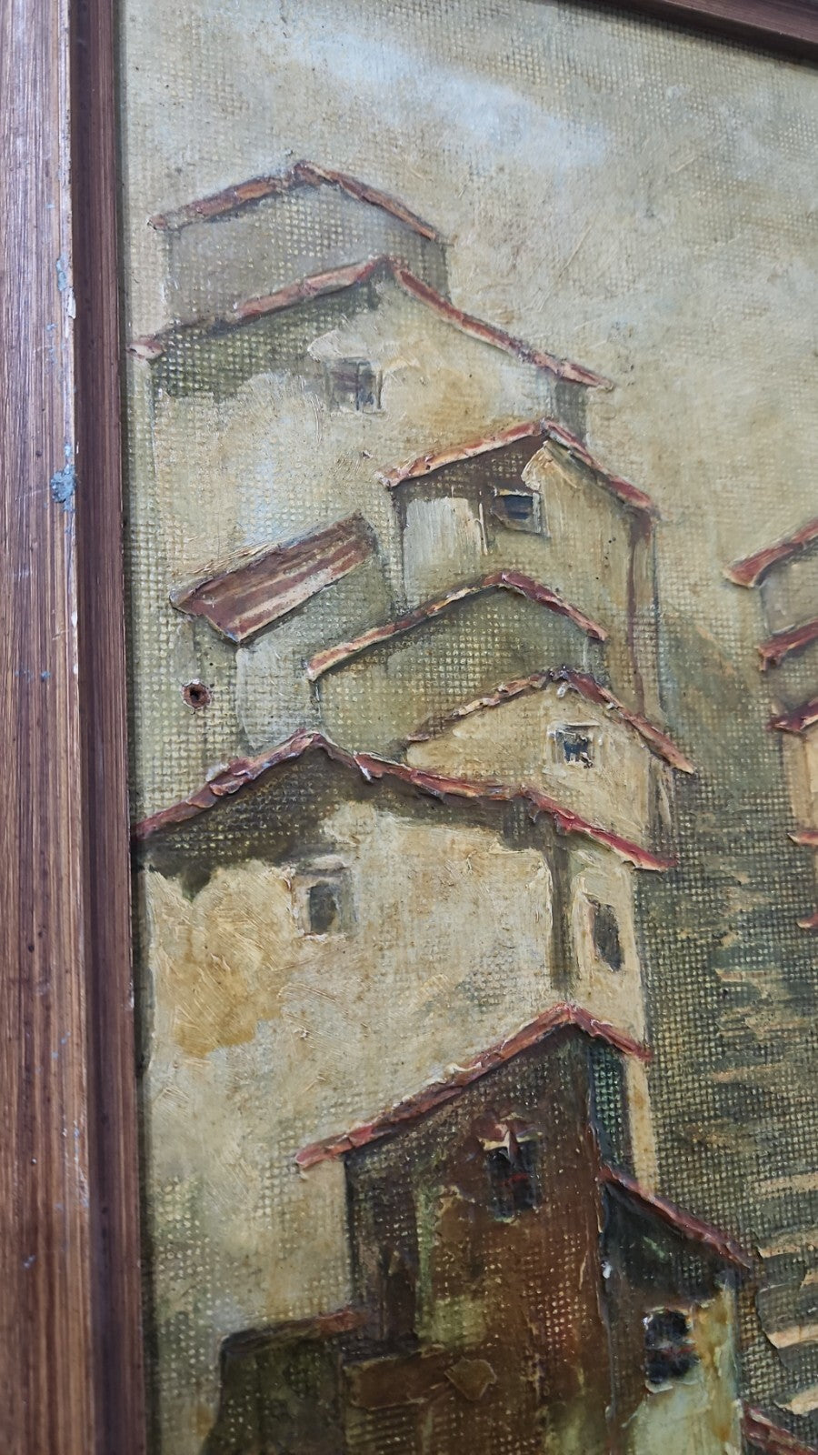 FINE ART - LA PAZ, Bolivia - Pacheco Carvajal - Oil Painting - Signed 1970s 