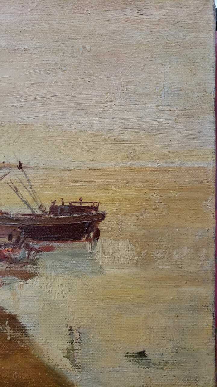 Style of Emile Albert Gruppe - Oil canvas / SIGNED /  landscape