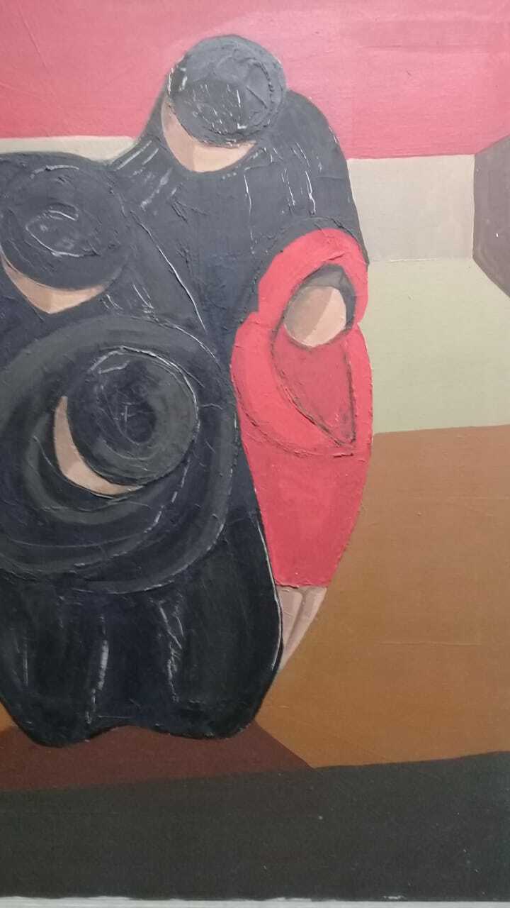 Contemporary Art Style  - Oil Canvas Painting