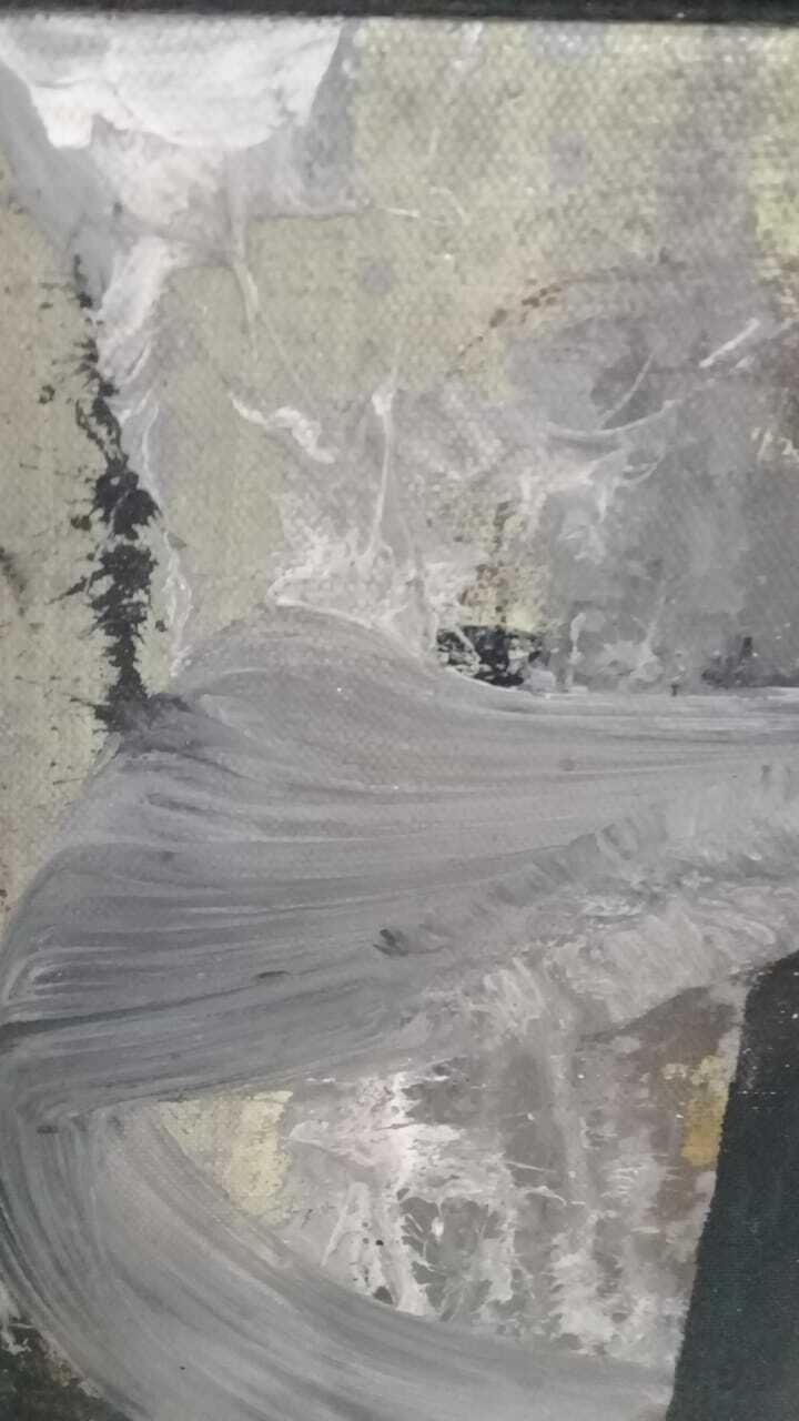 Fine ART: Amazing Oil Painting / Expressionism/ ABSTRACT / Signed 