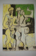 FINE Cubism French Master FERNAND LEGER / Style OF / Very Rare Painting / A1