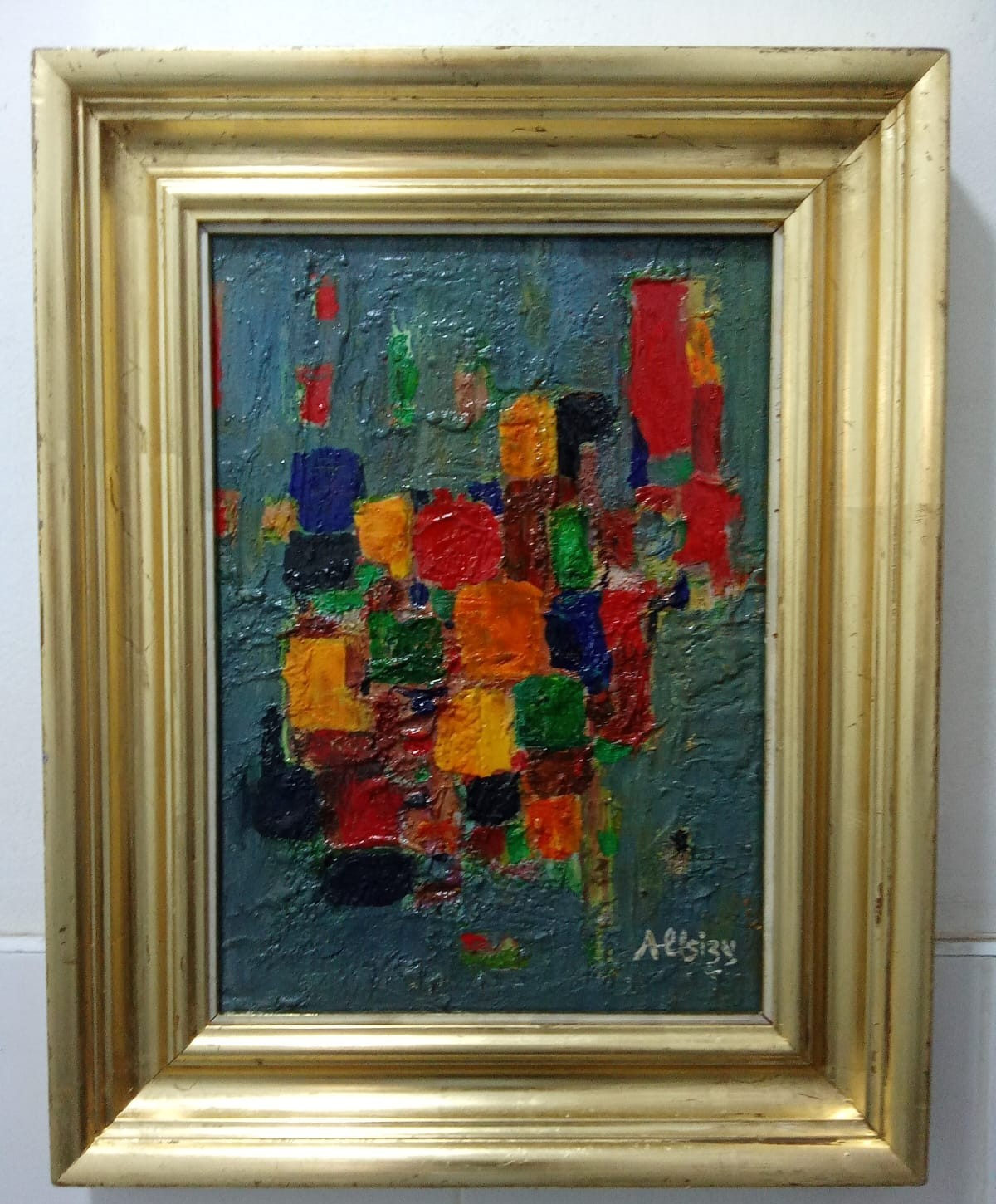 Olga Albizu Rosaly (1924–2005) American-Puerto Rico Painter Signed
