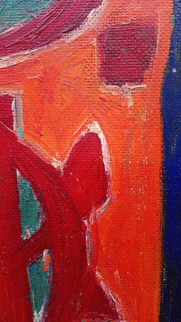 FINE Brasil Contemporary art  /oil painting support "nordex"  / Wonderful piece