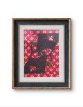 Blue LOUIS VUITTON - MONA LISA / Original Art / SILKSCREEN  - FINE PRINT 300gr