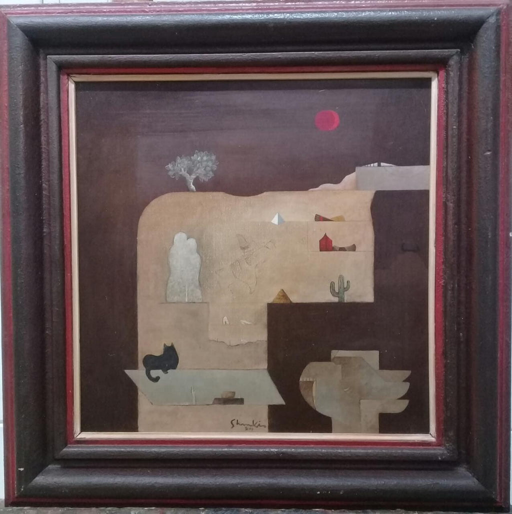 VENANCIO SHINKI - Acrylic Canvas 1990 / Signed