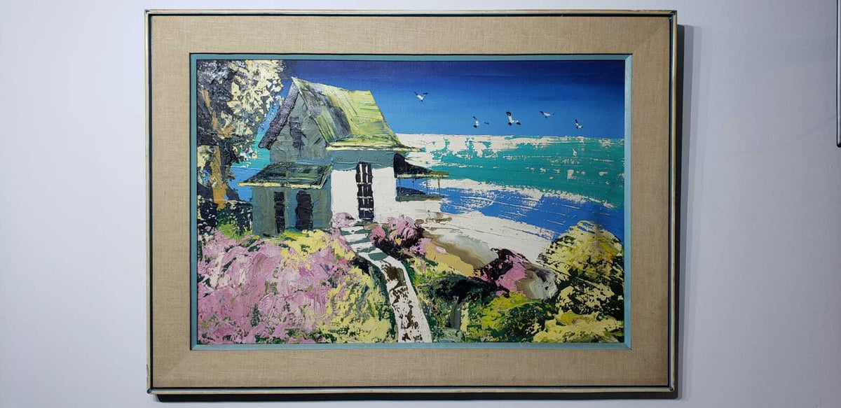 Paul Blaine Henrie 1932 - 1999 / Knife Pallet /  Signed & Titled