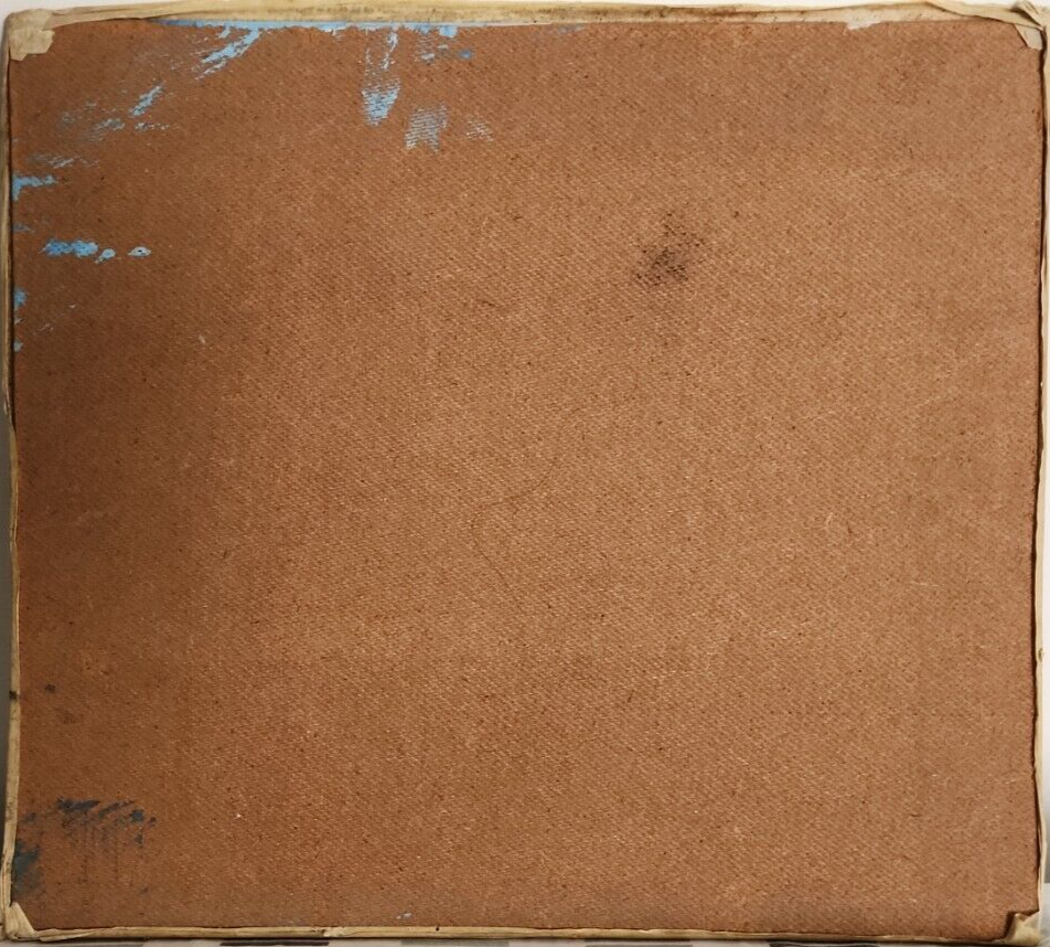 ORIGINAL by Daniel Figari  - Antique Oil on Masonite Painting / Signed / Amazing