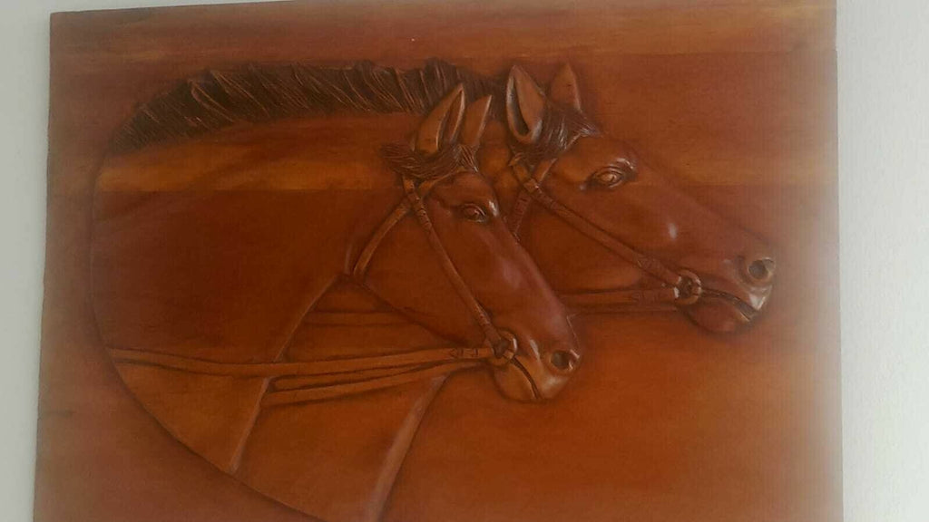 Sculpture carved in Wood / Contemporary / FINE Artwork