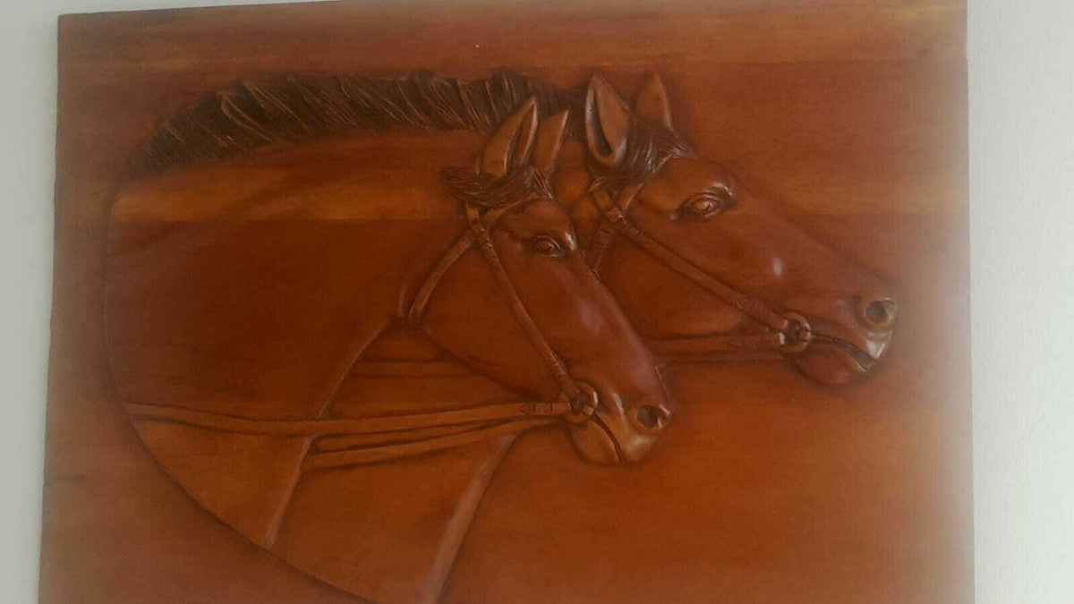 Sculpture carved in Wood / Contemporary / FINE Artwork