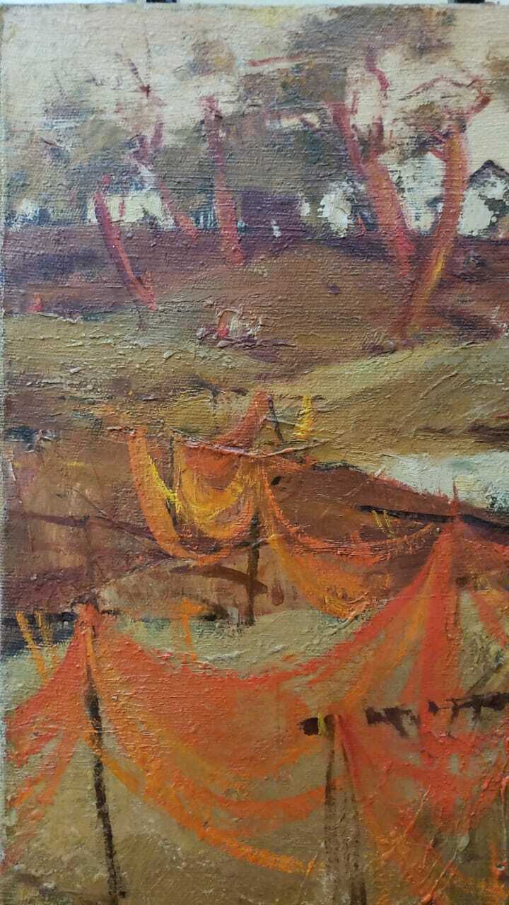 Style of Emile Albert Gruppe - Oil canvas / SIGNED /  landscape