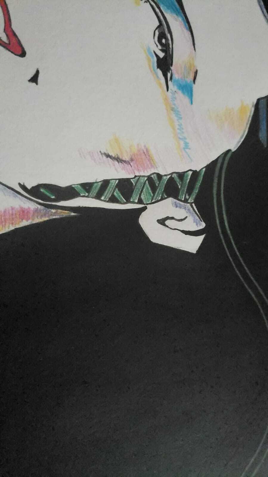 Patrick Nagel - "Untitled" / Colored & Mixed Media / A1 / After
