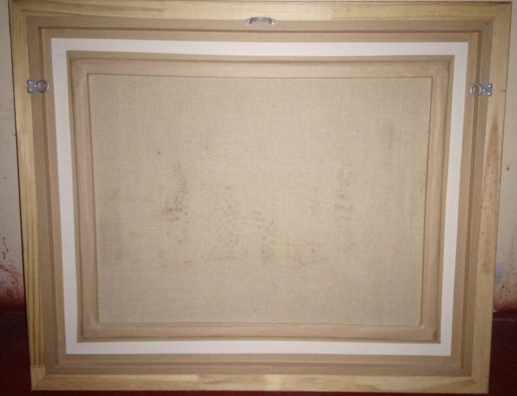 Contemporary Fine Oil Canvas Painting / 1980 - Animal Collector