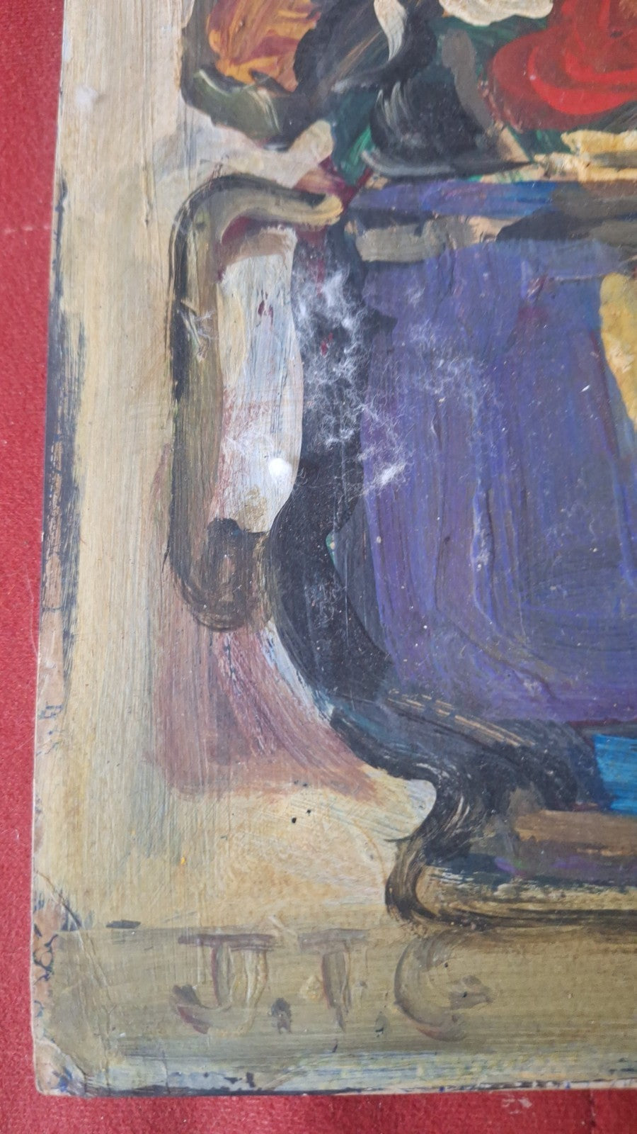 Contemporary Style of JOAQUIN TORRES-GARCIA - Oil Painting / Signed