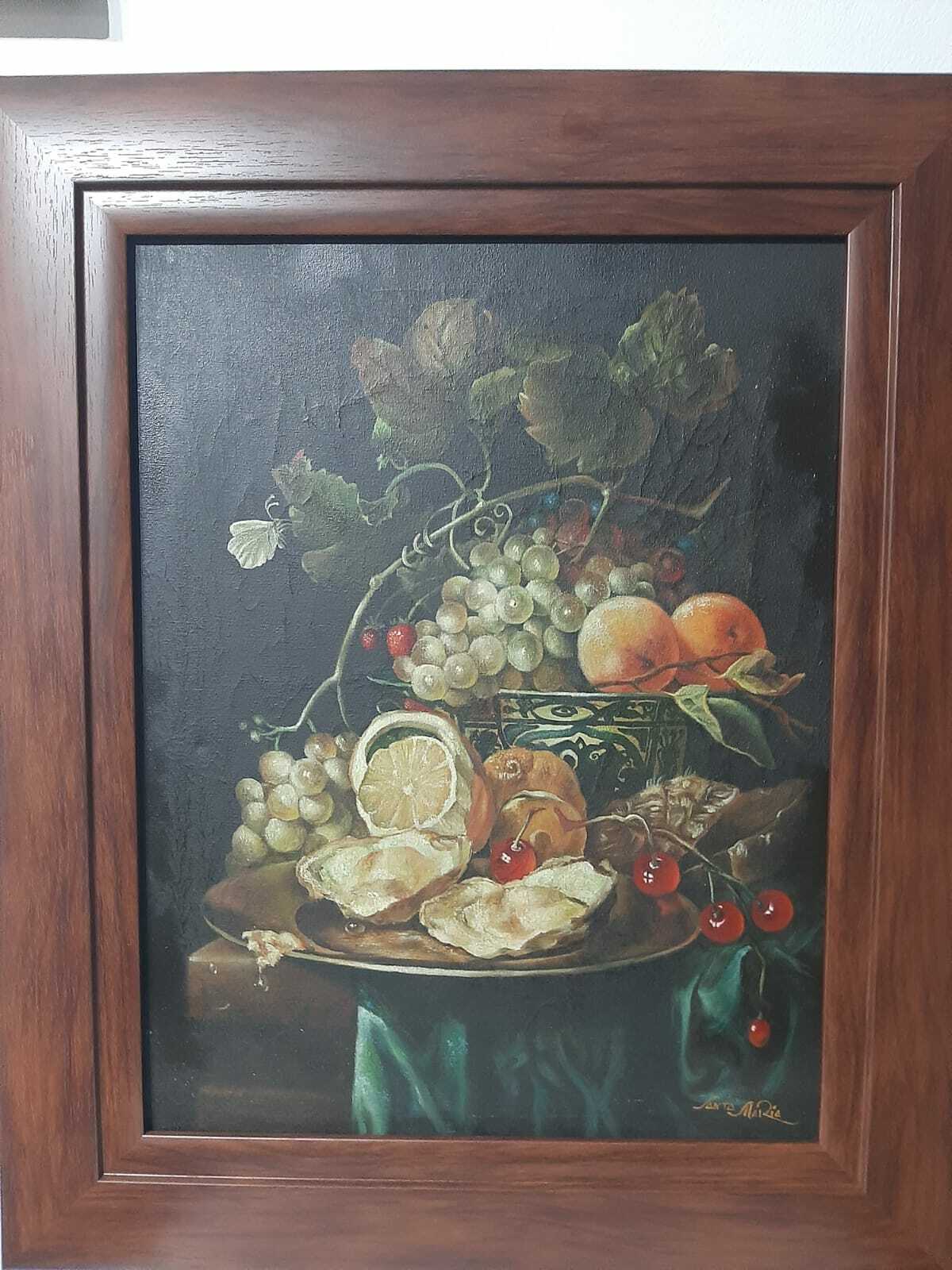 FINE ART: Master Painter SANTA MARIA  / Oil canvas / Signed / Very Beautiful 
