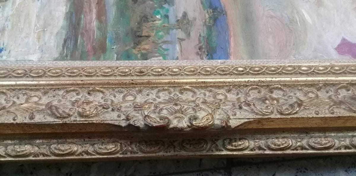 Style of : American Master : A.E. BACKUS - Signed / América landscape / Vintage
