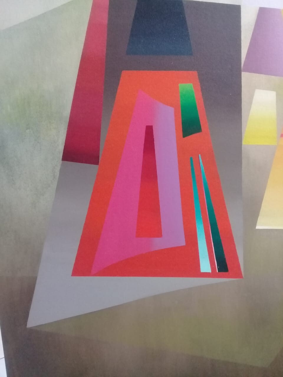 MILNER CAJAHUARINGA / Oil Canvas Painting 1991 / "Pariaqaqa"