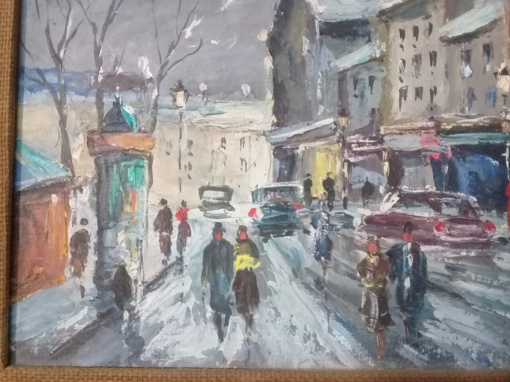 Anna Dubsky - Oil canvas painting / European landscape